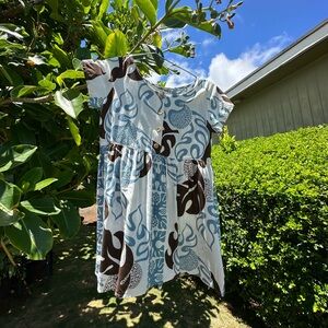 Manuhealii Ulu Quilt Kids Dress